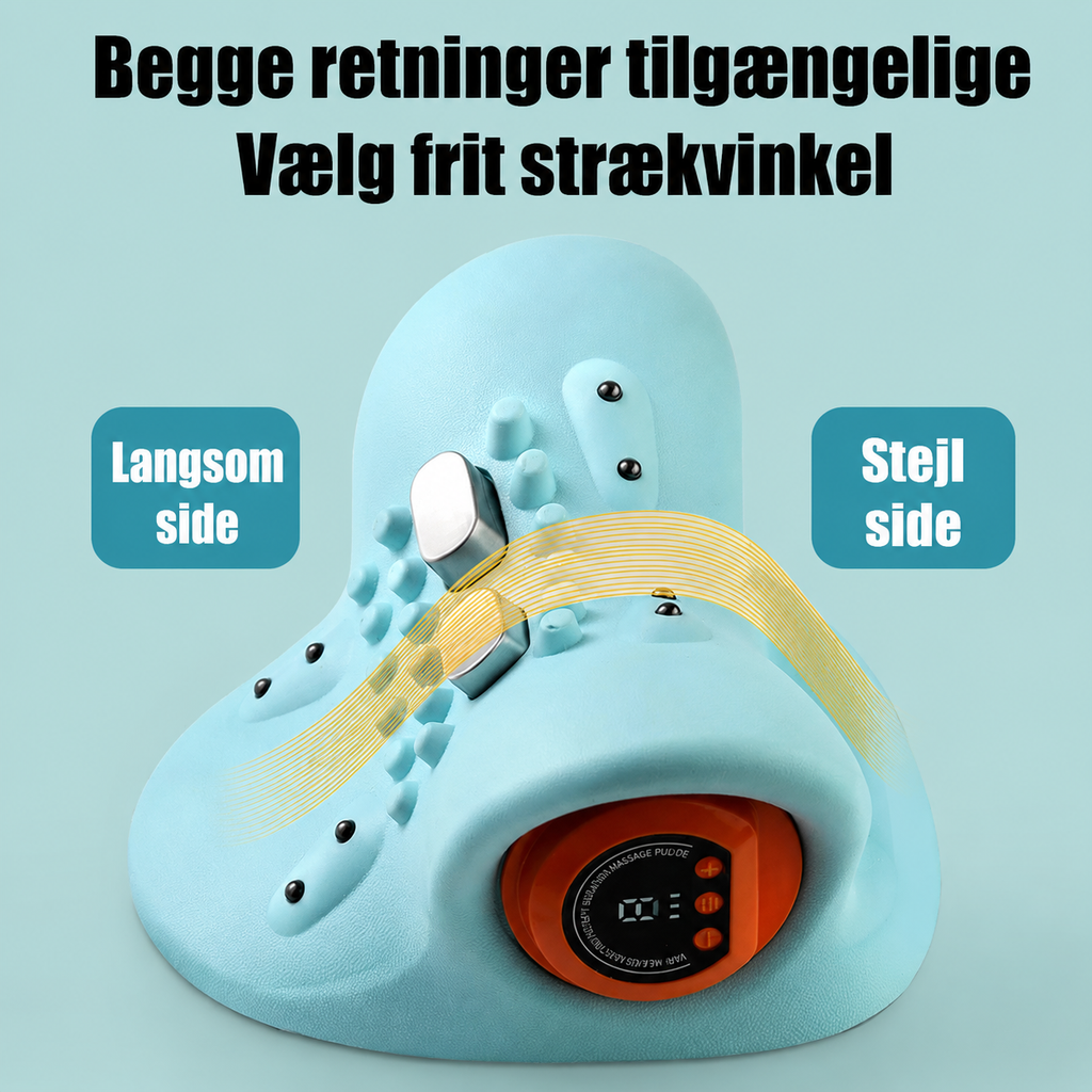 Elektrisk nakkemassager med cervikal træktion og vibratio