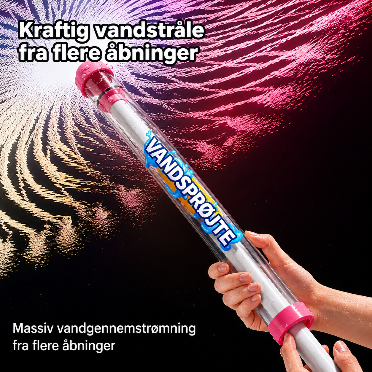 Fyrværkeri-vandpistol til sommersjov