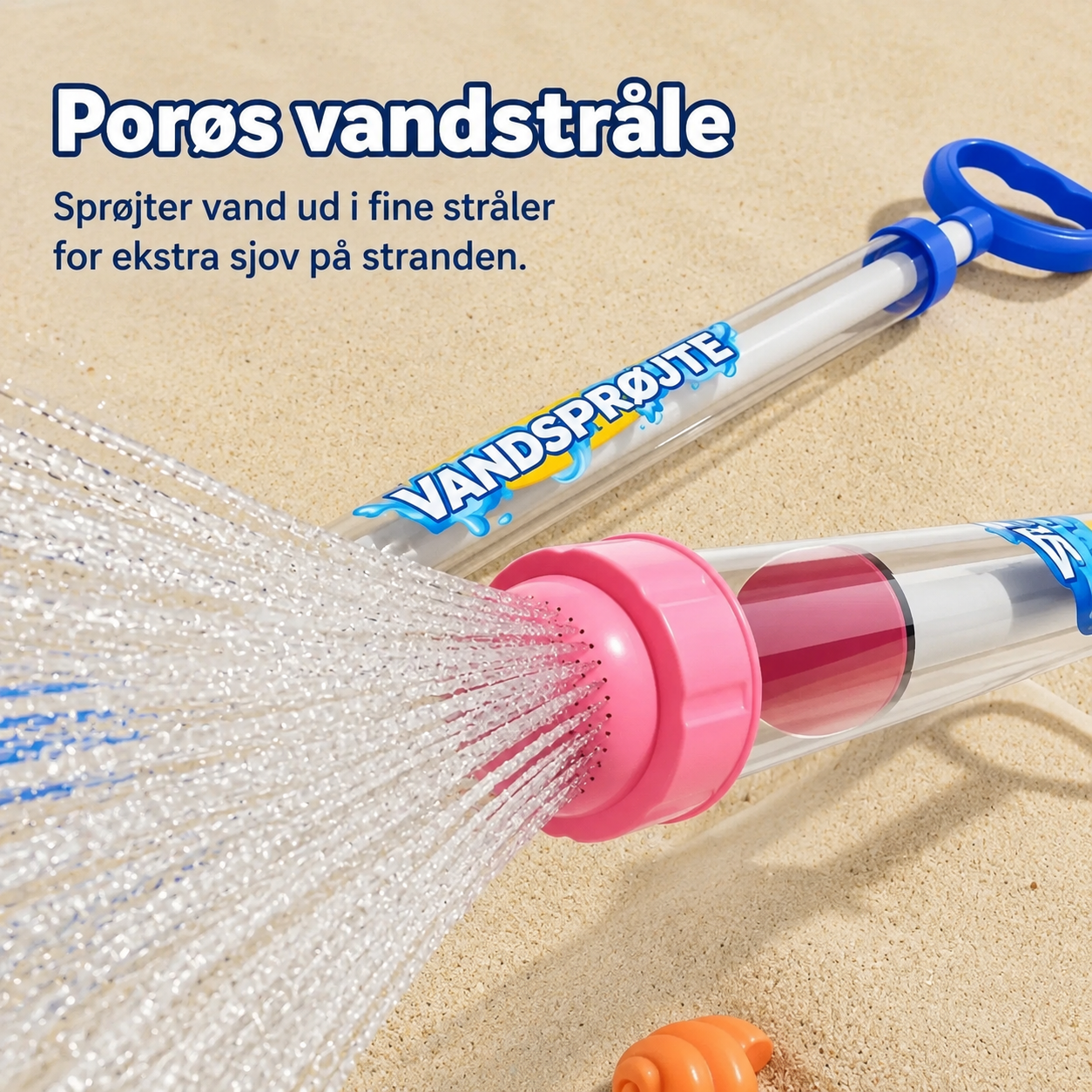 Fyrværkeri-vandpistol til sommersjov