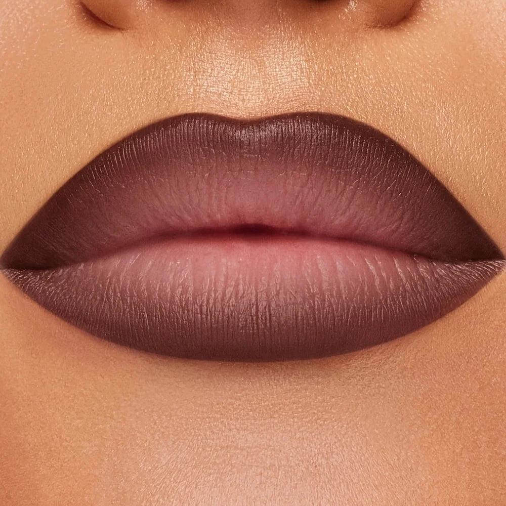 3-delt læbeglans sæt med shimmer lip gloss, lip oil og lip liner til fuld læbepleje