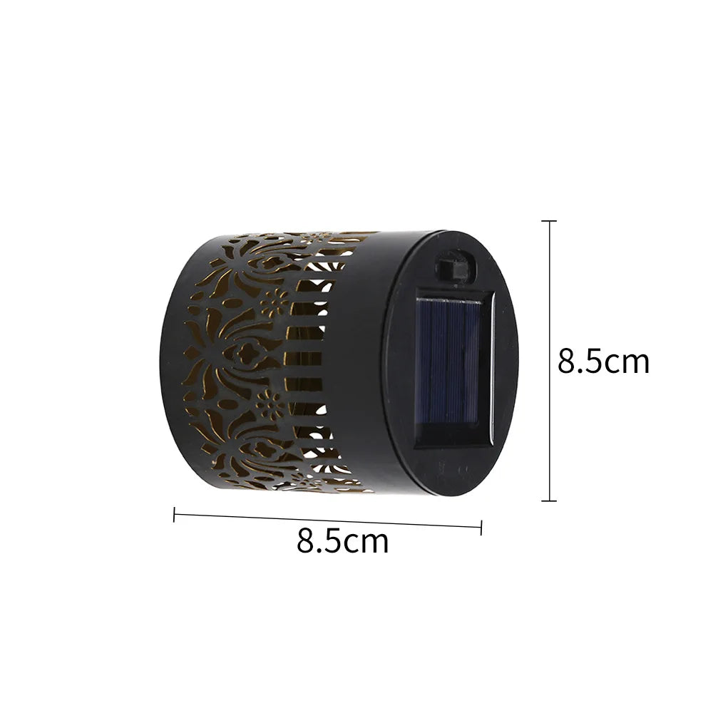 Solar mandala lys til hegn og have