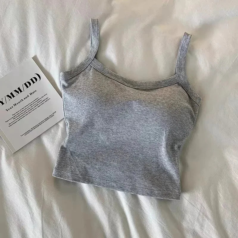 Crop top til kvinder – stilfuld og alsidig camisole til hverdagen