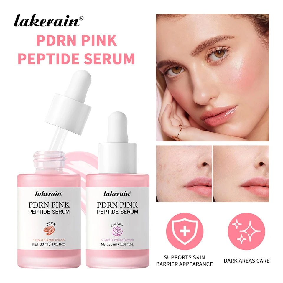 Salmon DNA PDRN Pink Peptide Serum til strålende og fugtig hud