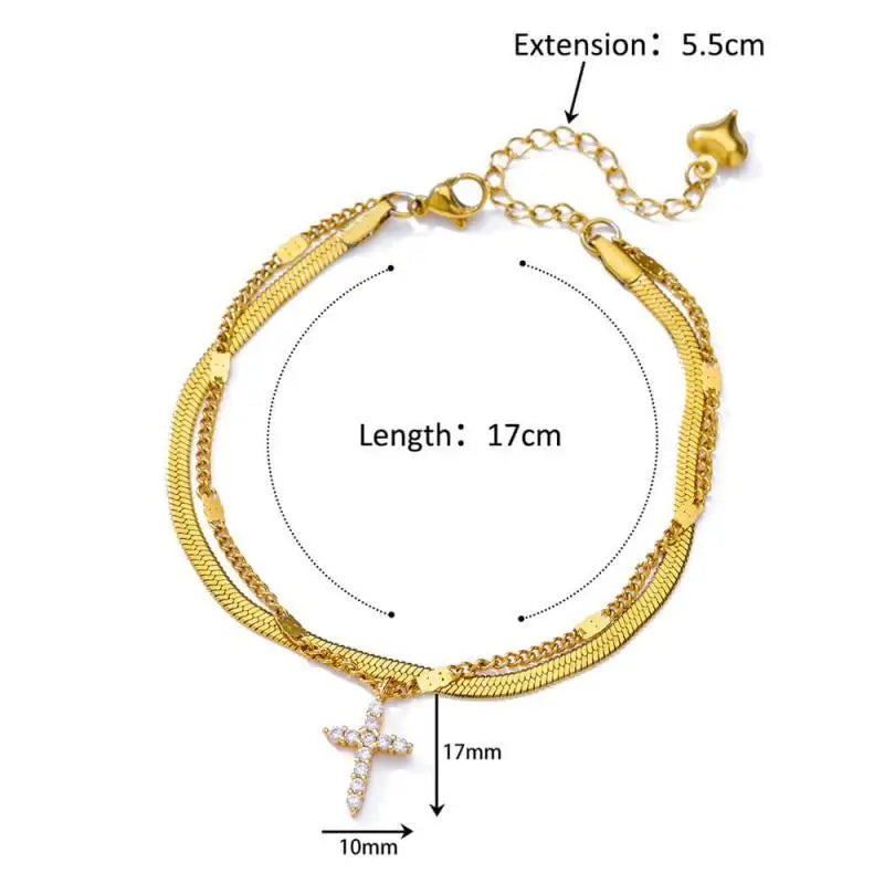 Stainless steel anklets for women – perfect for summer and the beach