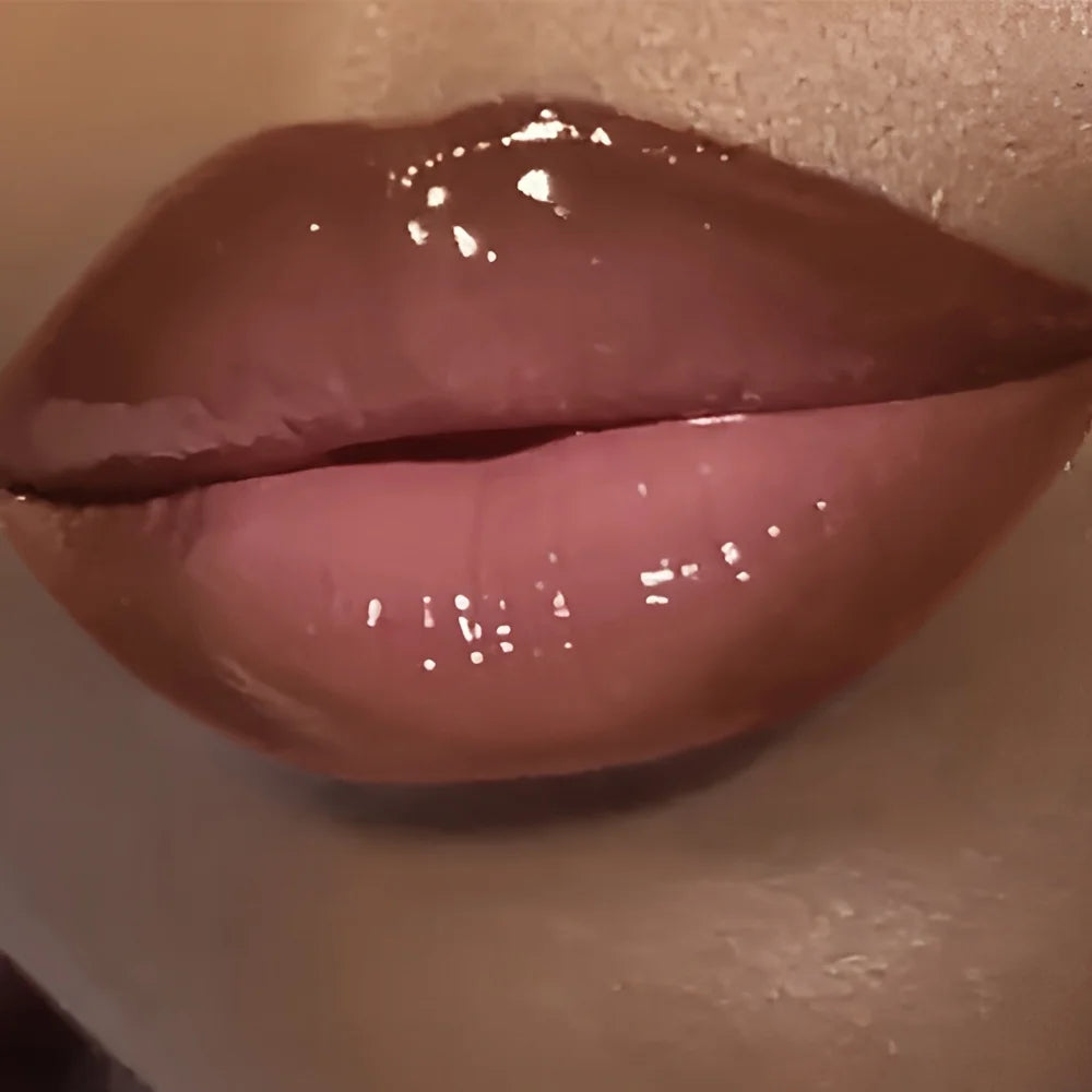 3-delt læbeglans sæt med shimmer lip gloss, lip oil og lip liner til fuld læbepleje