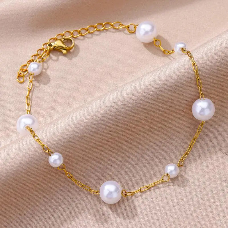 Stainless steel anklets for women – perfect for summer and the beach