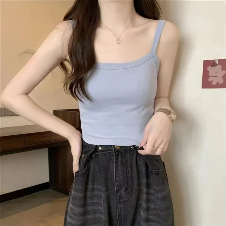 Crop top til kvinder – stilfuld og alsidig camisole til hverdagen