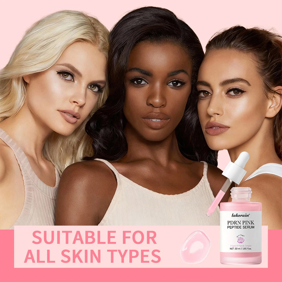 Salmon DNA PDRN Pink Peptide Serum til strålende og fugtig hud