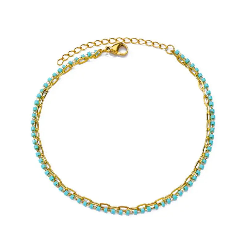 Stainless steel anklets for women – perfect for summer and the beach