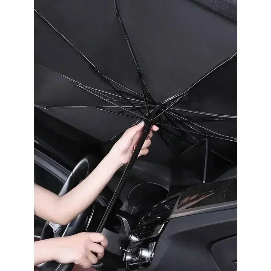 Car parasol sunshade – effective UV protection in summer