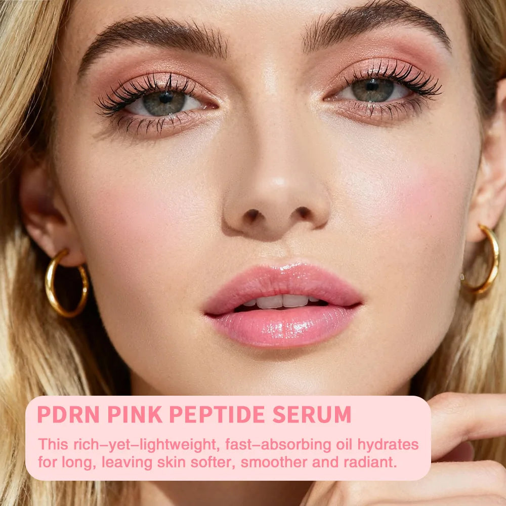 Salmon DNA PDRN Pink Peptide Serum til strålende og fugtig hud