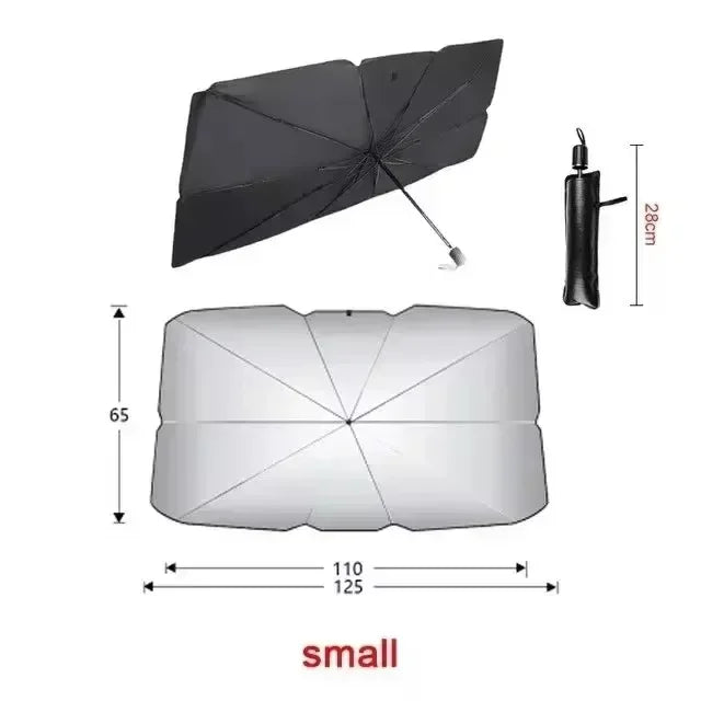 Car parasol sunshade – effective UV protection in summer