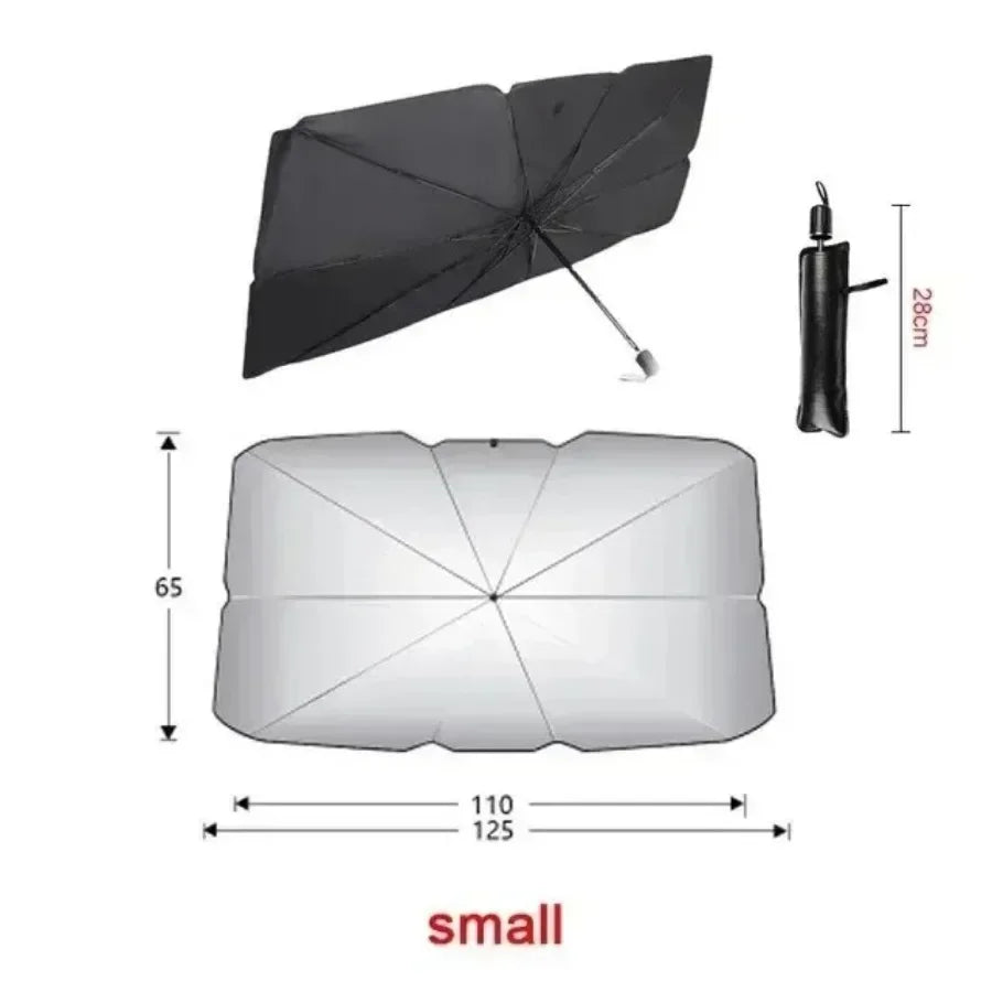 Car parasol sunshade – effective UV protection in summer