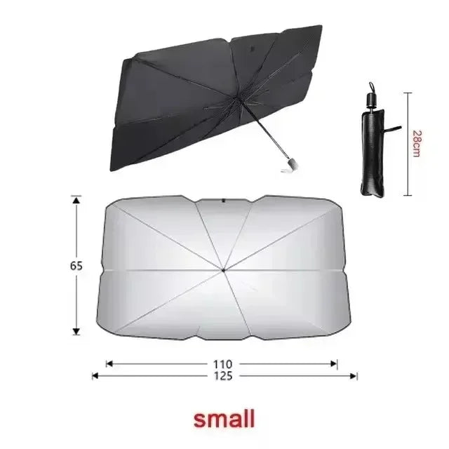 Car parasol sunshade – effective UV protection in summer