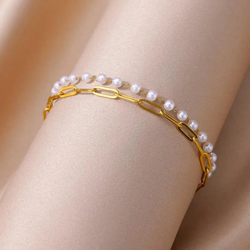Stainless steel anklets for women – perfect for summer and the beach
