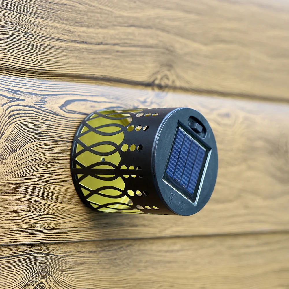 Solar mandala lys til hegn og have