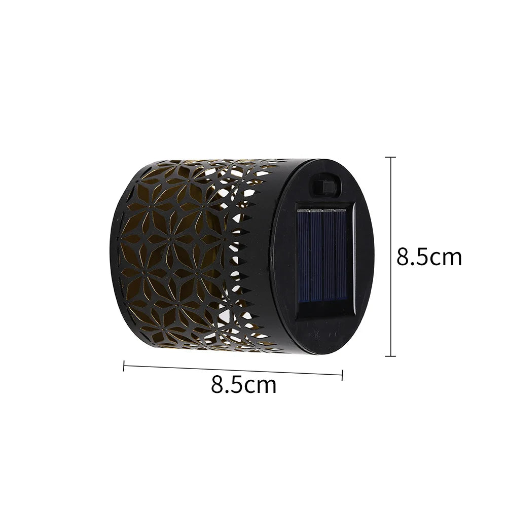 Solar mandala lys til hegn og have