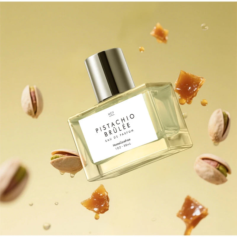 Parisisk unisex parfume med karamel, pistacie og kokosmælk