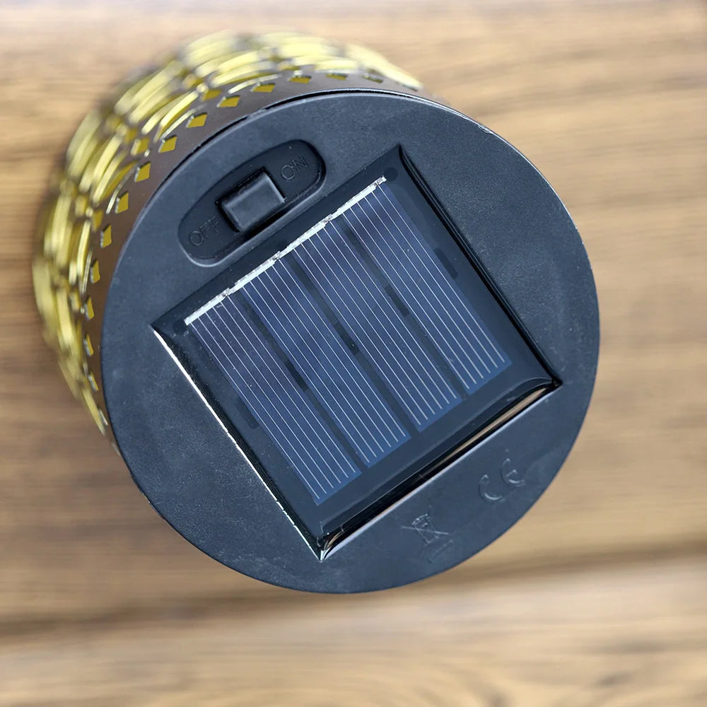 Solar mandala lys til hegn og have