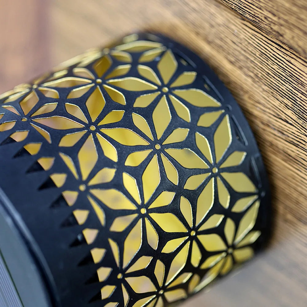 Solar mandala lys til hegn og have