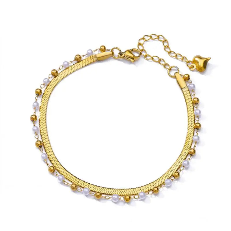 Stainless steel anklets for women – perfect for summer and the beach
