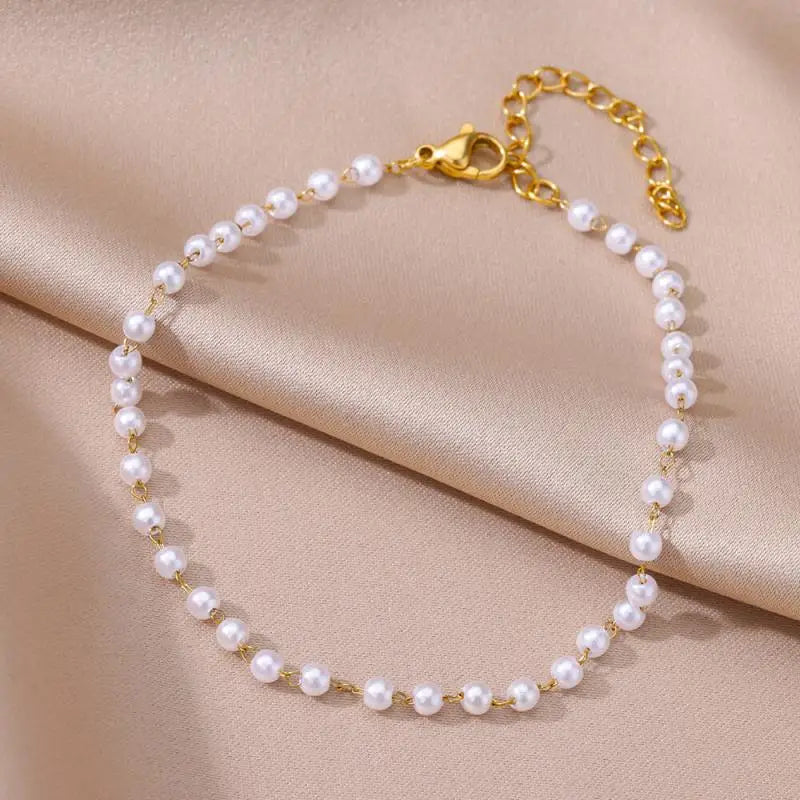 Stainless steel anklets for women – perfect for summer and the beach