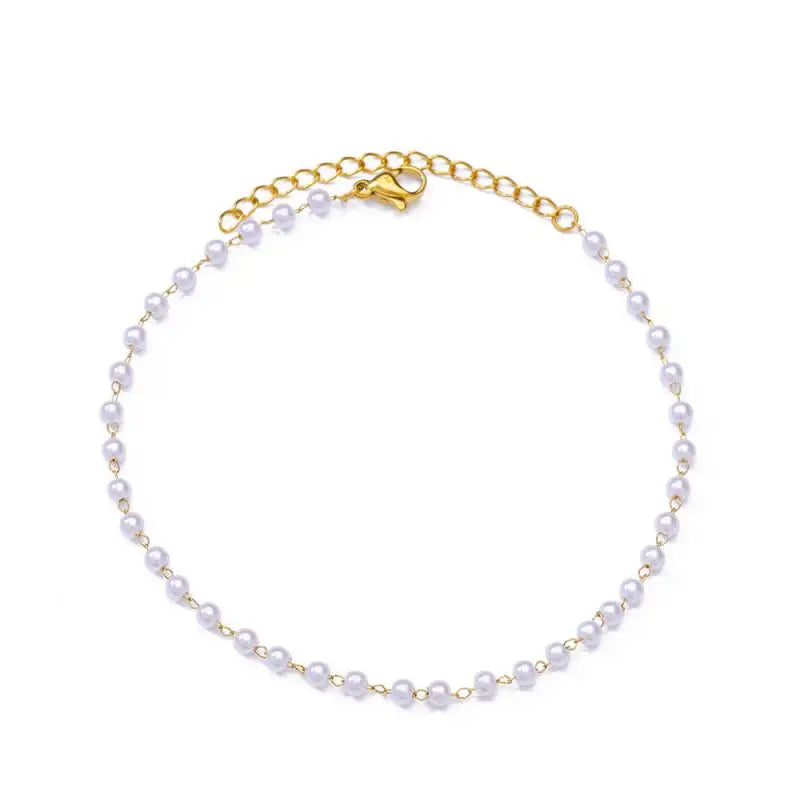 Stainless steel anklets for women – perfect for summer and the beach