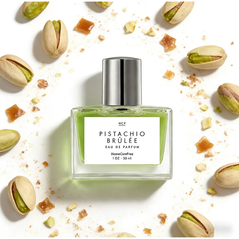 Parisisk unisex parfume med karamel, pistacie og kokosmælk