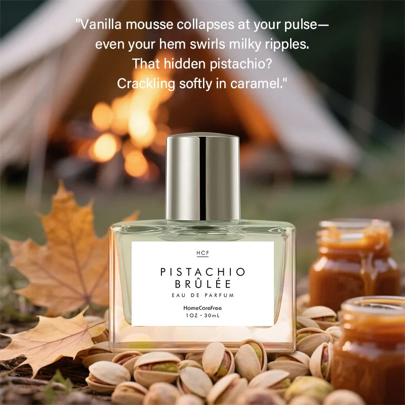 Parisisk unisex parfume med karamel, pistacie og kokosmælk