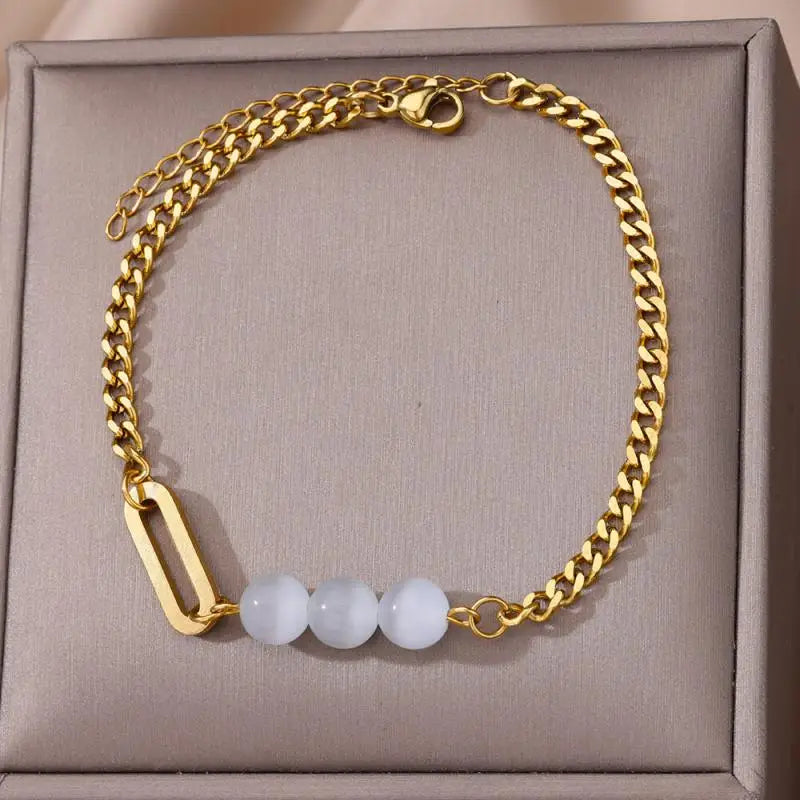 Stainless steel anklets for women – perfect for summer and the beach