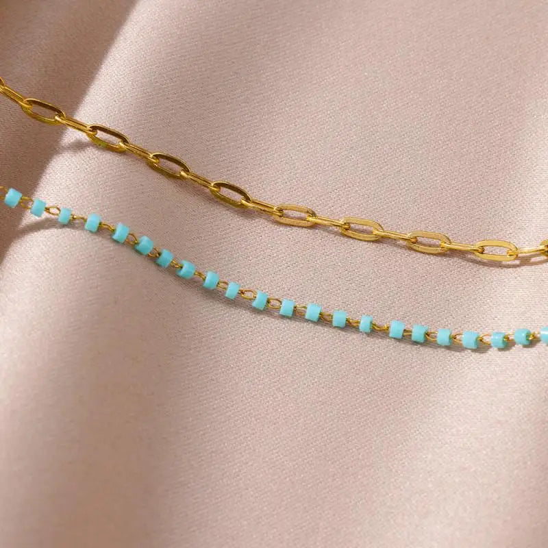 Stainless steel anklets for women – perfect for summer and the beach