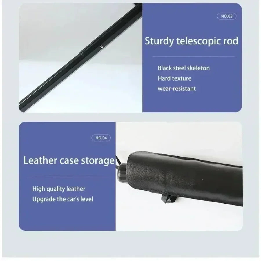 Car parasol sunshade – effective UV protection in summer