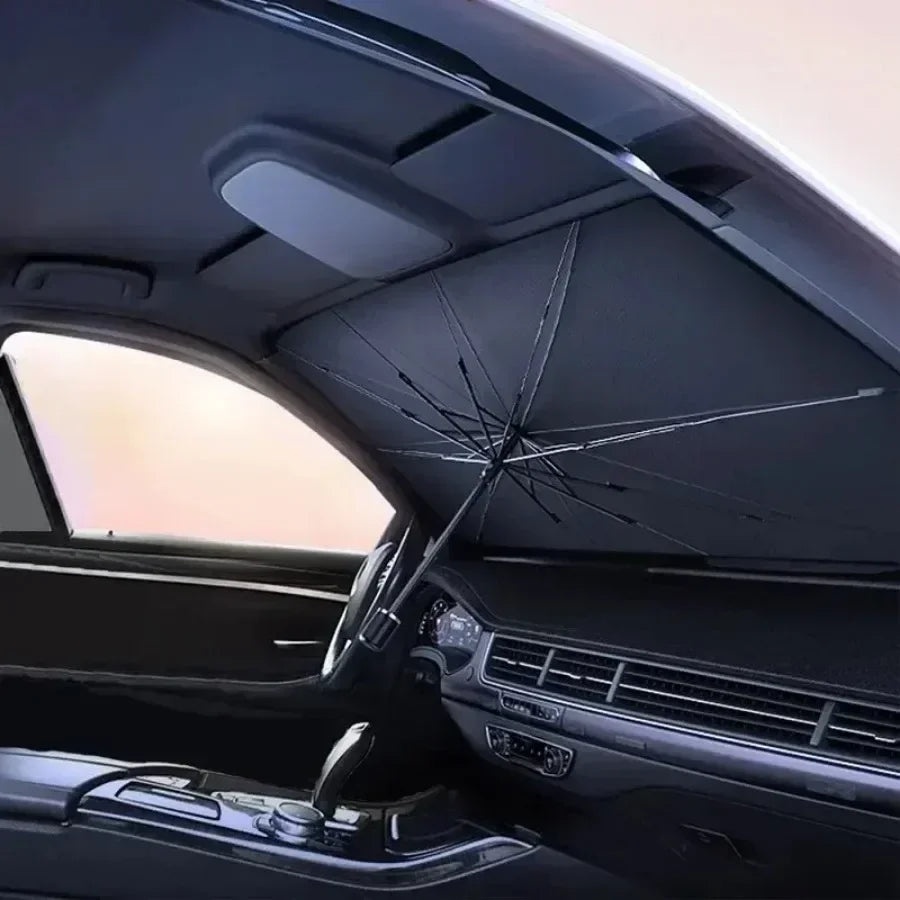 Car parasol sunshade – effective UV protection in summer