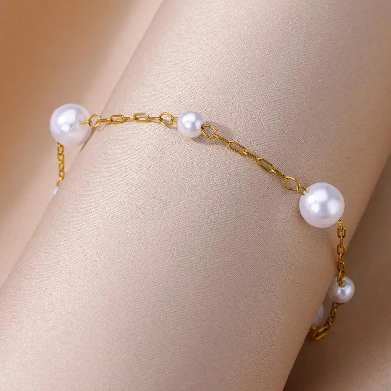 Stainless steel anklets for women – perfect for summer and the beach