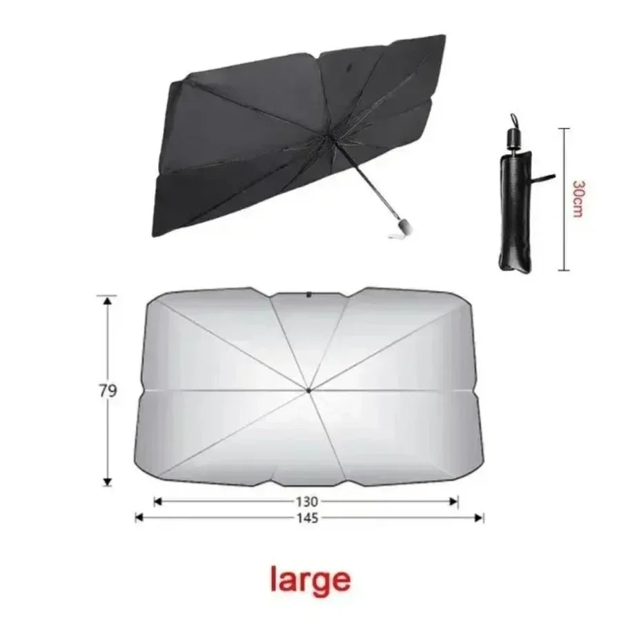 Car parasol sunshade – effective UV protection in summer