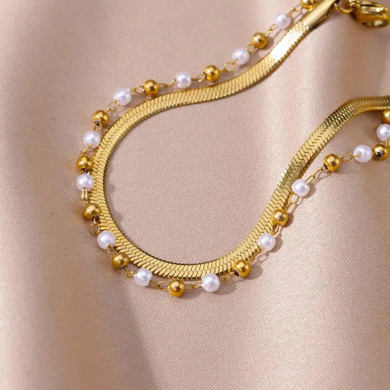 Stainless steel anklets for women – perfect for summer and the beach