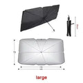 Car parasol sunshade – effective UV protection in summer