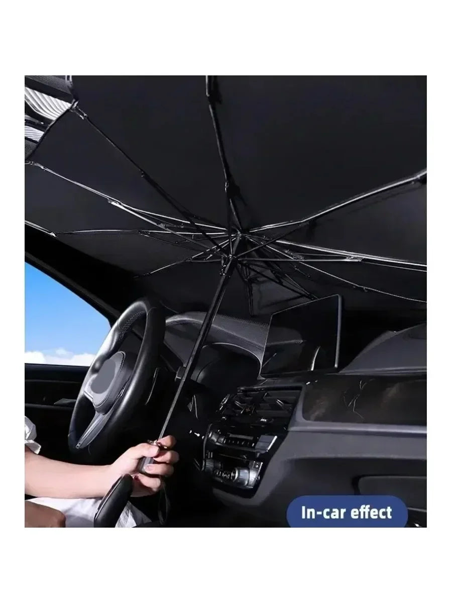 Car parasol sunshade – effective UV protection in summer