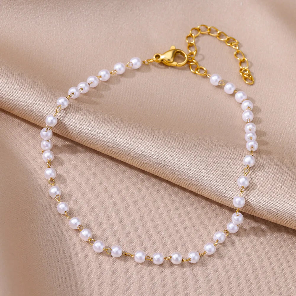 Stainless steel anklets for women – perfect for summer and the beach