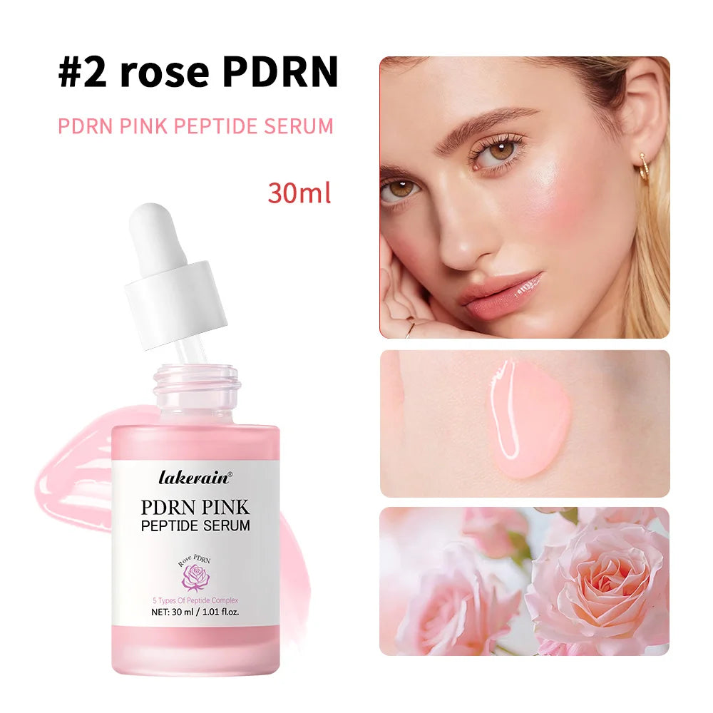 Salmon DNA PDRN Pink Peptide Serum til strålende og fugtig hud