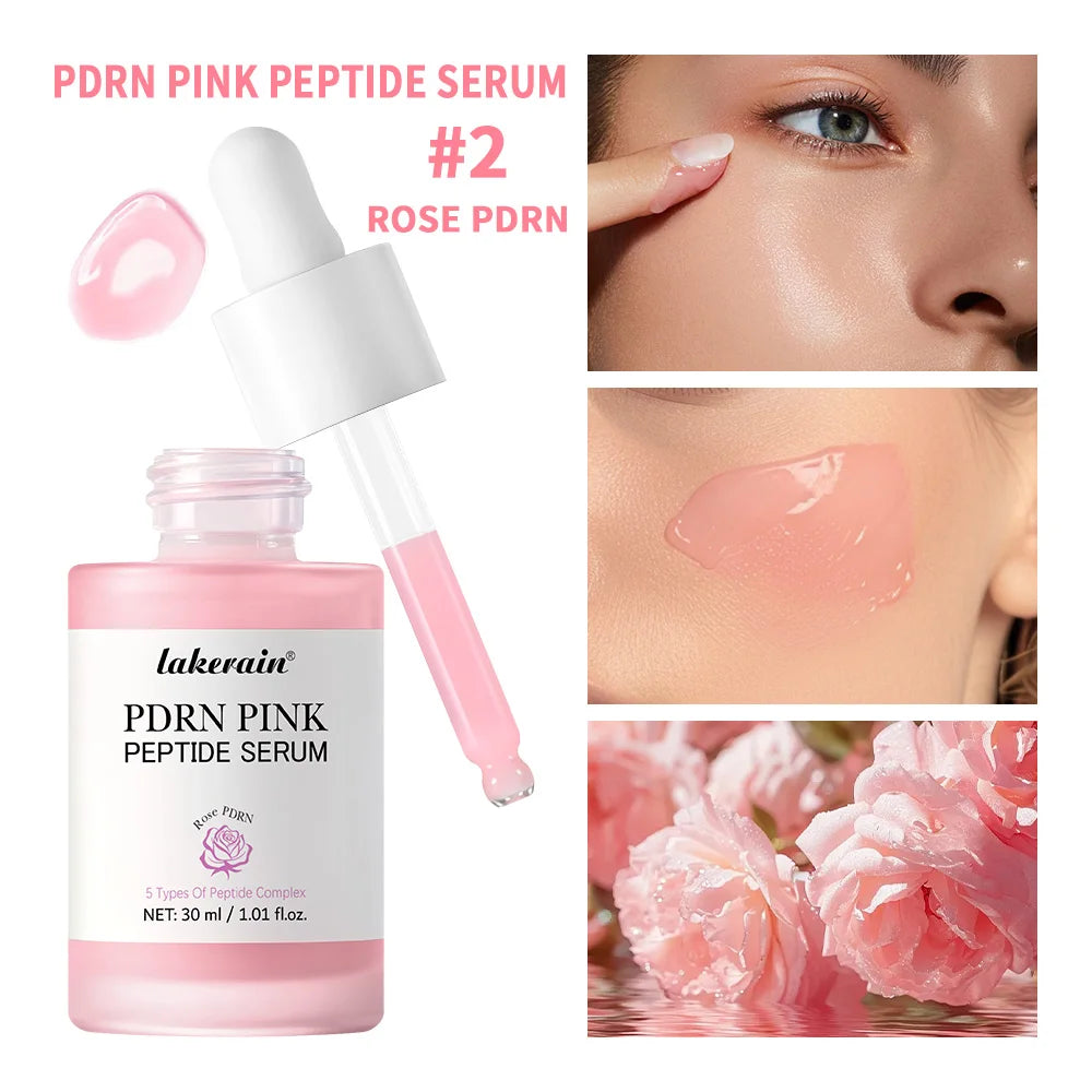 Salmon DNA PDRN Pink Peptide Serum til strålende og fugtig hud