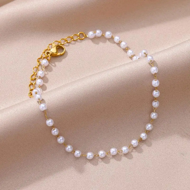 Stainless steel anklets for women – perfect for summer and the beach